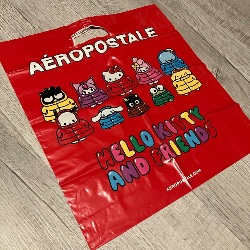 Aeropostale Red Hello Kitty Graphic Bag